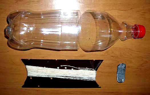 Малявочница из бутылки для ловли малькафотография