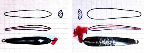 Самодельные зимние блесны для ловли окуня с отвесной проводкой