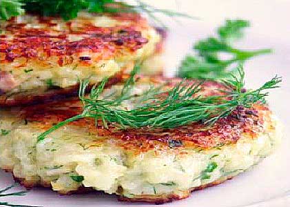 Котлеты из капусты с яйцами и укропом
