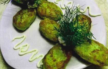 Котлеты из капусты со сметаной и сыром