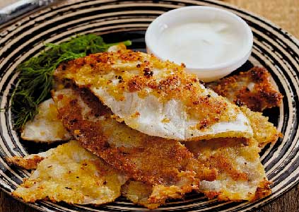 Жареная цветная капуста с яйцами