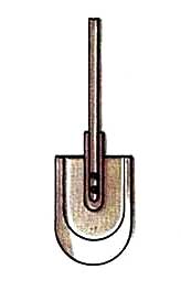 Ледобур ложка для зимней рыбалки чертеж