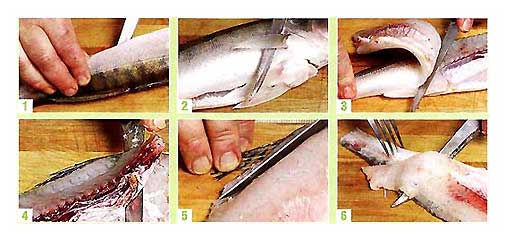 Способы разделки рыбы