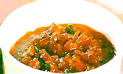 Томатно-грибной соус с овощами фото