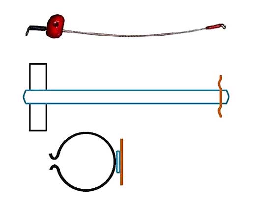 Сигнализатор поклевки донки закидушки - установка колышка закидной доннойснасти