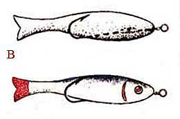 Способы оснастки поролоновой рыбки двойником изображение