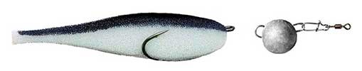 Элементы оснастки поролоновой рыбки фотография