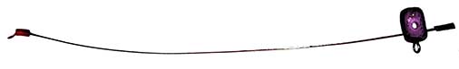 Боковой кивок зимней удочки для ловли на мормышку фотография