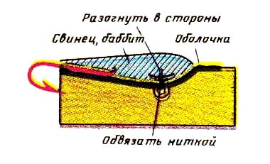 Заливка балансира дельфина припоем