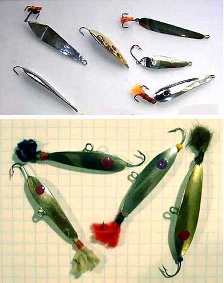 Самодельные блесны и балансиры для зимней ловли