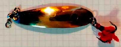 Самодельная блесна на судака для течения