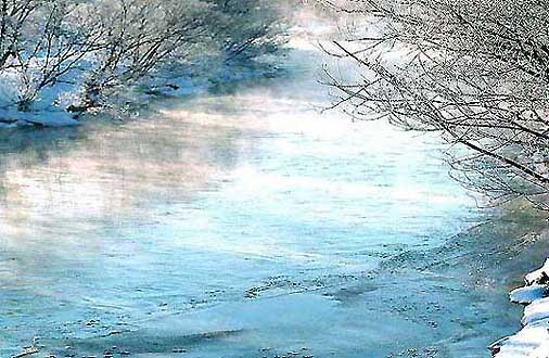 Место ловли щуки зимой на блесну