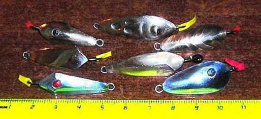 Самодельные окуневые блесны для мелководий