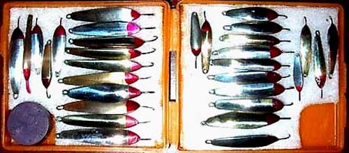 Отвесные окуневые зимние блесны