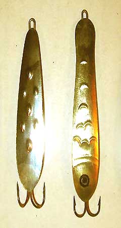 Отвесные блесны для зимней ловли судака